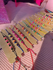 Colorful Flower Bracelets